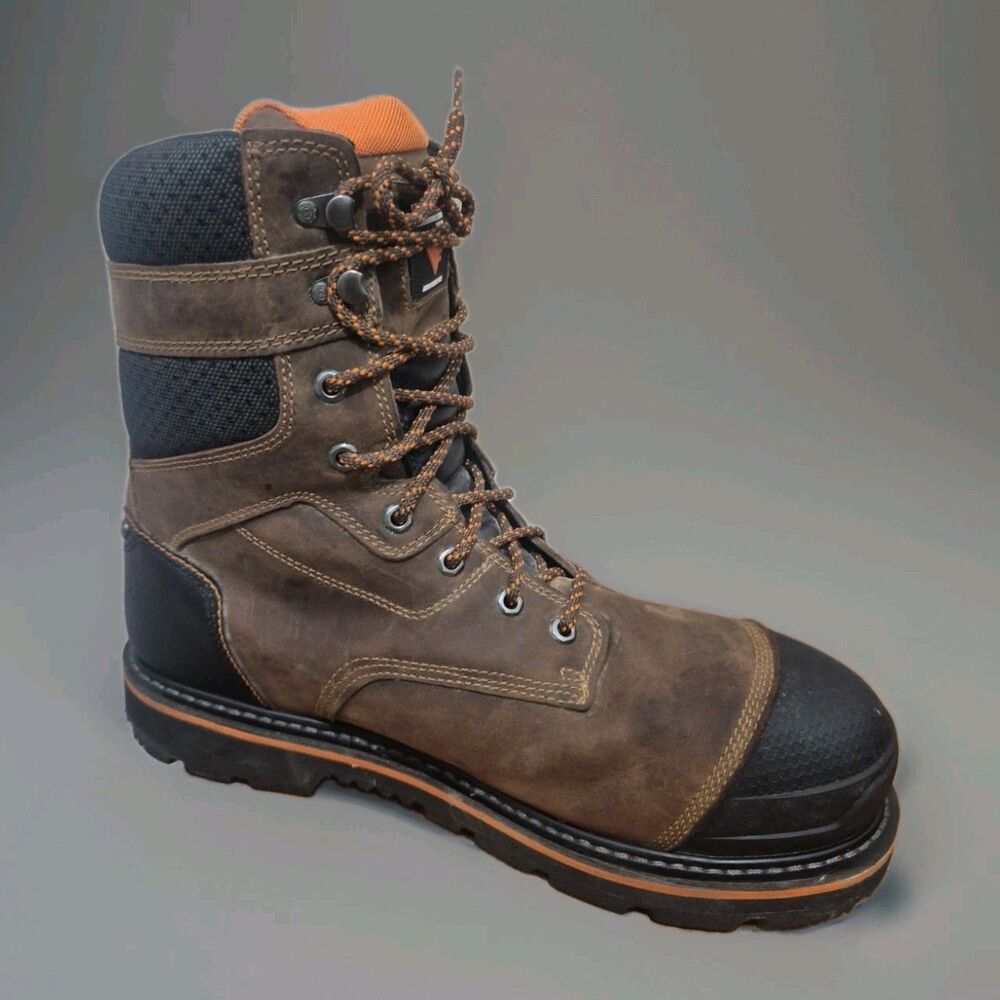 HERMAN SURVIVORS Professional Mens Dozier Waterproof  Steel Toe Work Boots S 13D